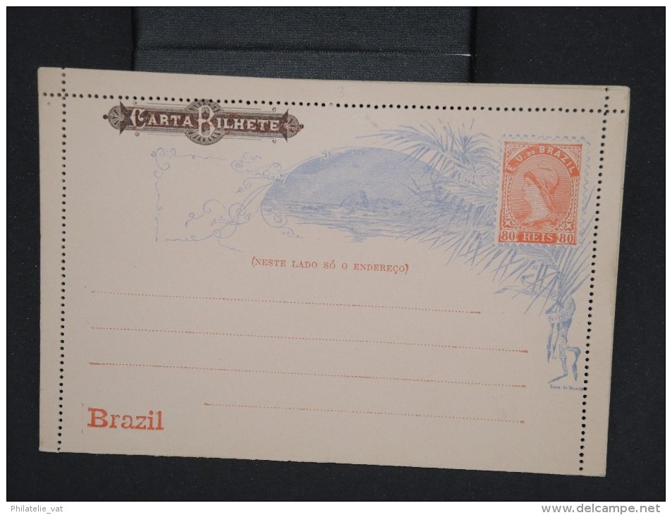 BRESIL-Entier Postal (carte Lettre)non Voyagée   à Voir P6737 - Interi Postali