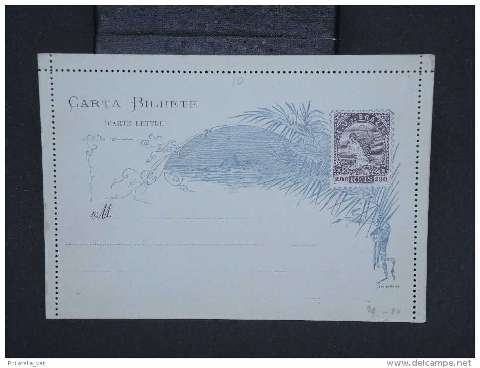 BRESIL-Entier Postal (carte Lettre)non Voyagée   à Voir P6739 - Ganzsachen