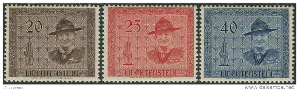 Liechtenstein 1953. Michel #316/18 MNH/Luxe. (Ts15) - Neufs