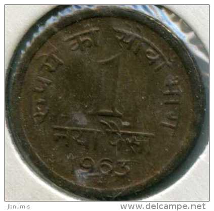 Inde India 1 Naya Paisa 1963 B KM 8a - India