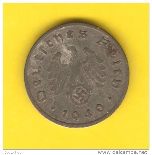 GERMANY   10 REICHSPFENNIG  1940 F  (KM # 101) - 10 Reichspfennig