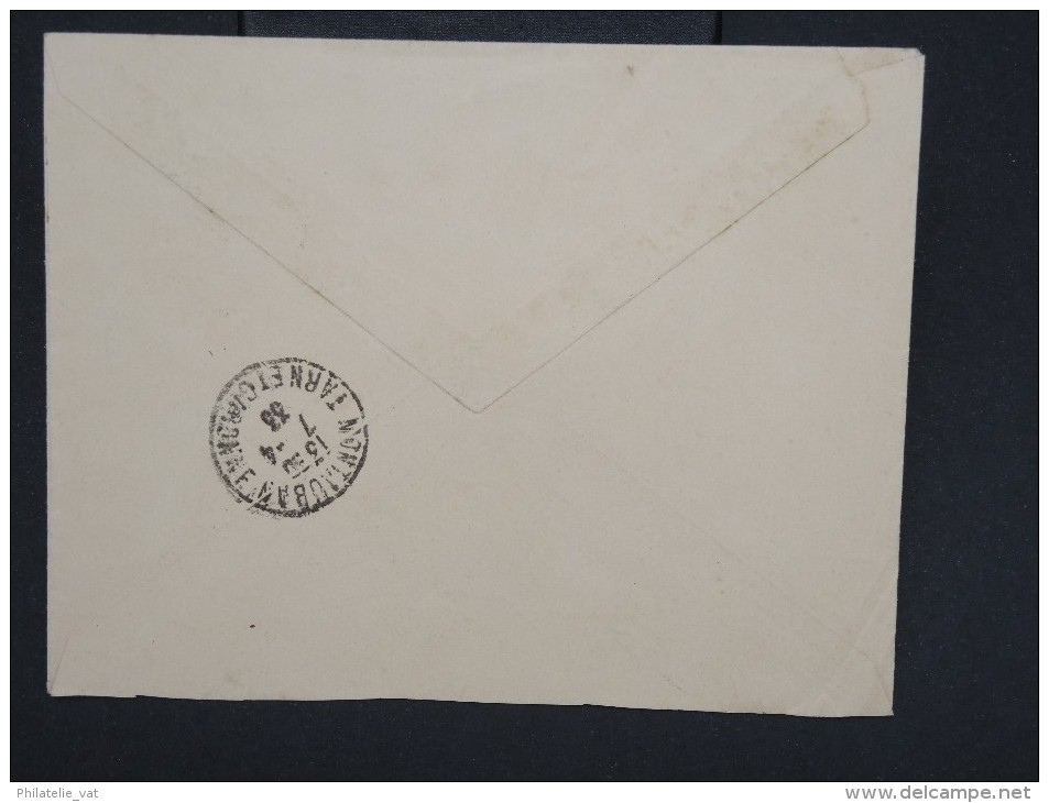 FRANCE-OUBANGUI-Enveloppe En Recommandée De Lambaréné Pour Montauban En 1933 à Voir P6747 - Storia Postale