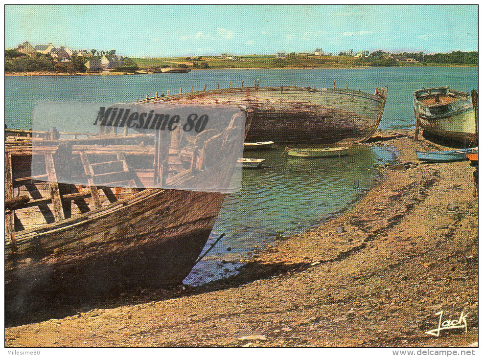 CPM ETEL Cimetière De Bateaux - Etel