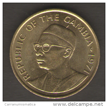 GAMBIA 10 BUTUTS 1971 - Gambie