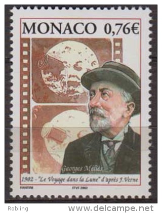 Monaco.2002.Jules Verne.1v..Michel.2619.MNH.21602 - Schriftsteller