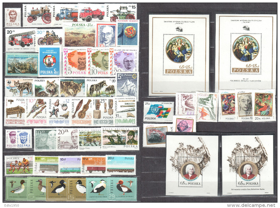 Poland 1985 - Complete Year Set - MNH (**) - Full Years