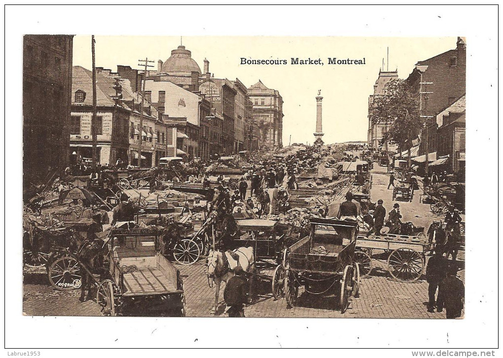 Bonsecours Market -Montreal--(A.6663) - Montreal