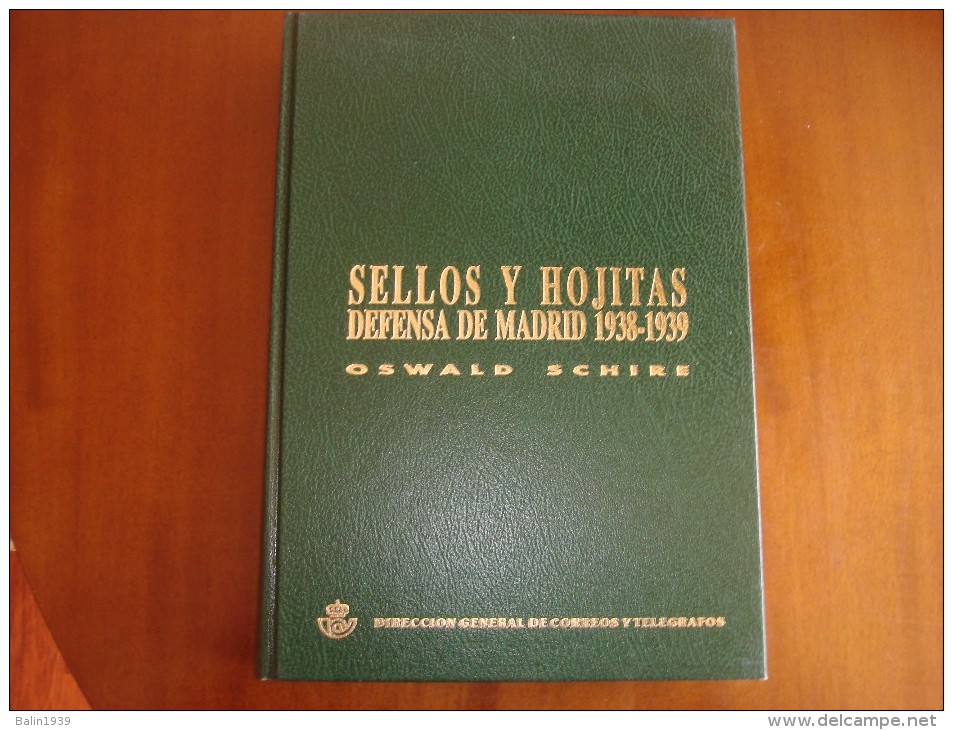 Sellos Y Hojitas - Defensa De Madrid - Autres & Non Classés