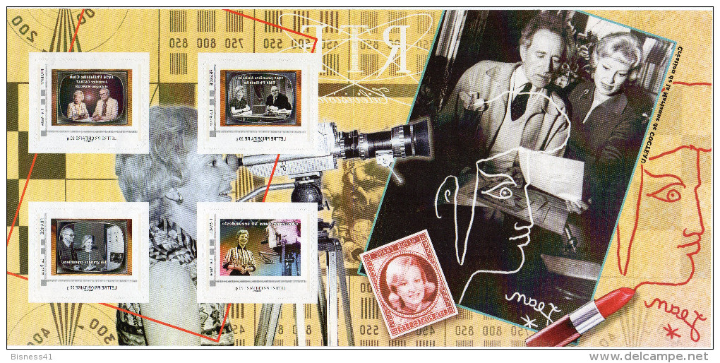 BLOC COLLECTOR JACQUELINE CAURAT 50 ANS TELEPHILATELIE NEUF - Souvenir Blocks & Sheetlets