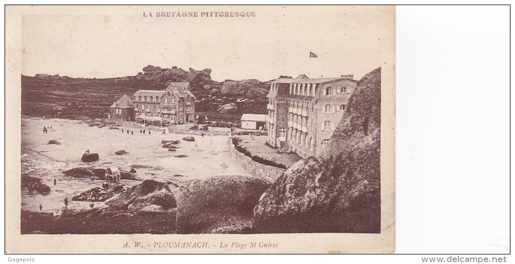 PLOUMANAC'H  - La Plage  St Guirec - Ploumanac'h
