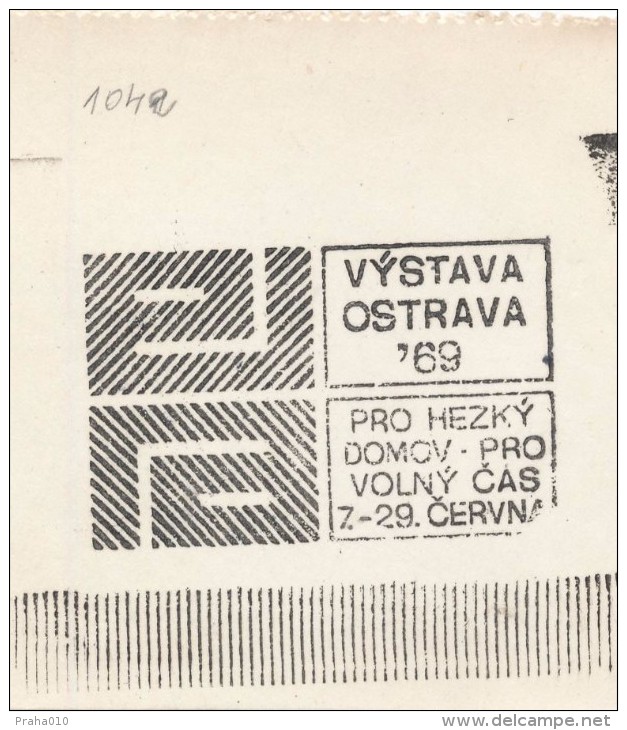 J2458 - Czechoslovakia (1945-79) Control Imprint Stamp Machine (R!): Ostrava Exhibition ´69; For A Nice Home - Leisure - Probe- Und Nachdrucke