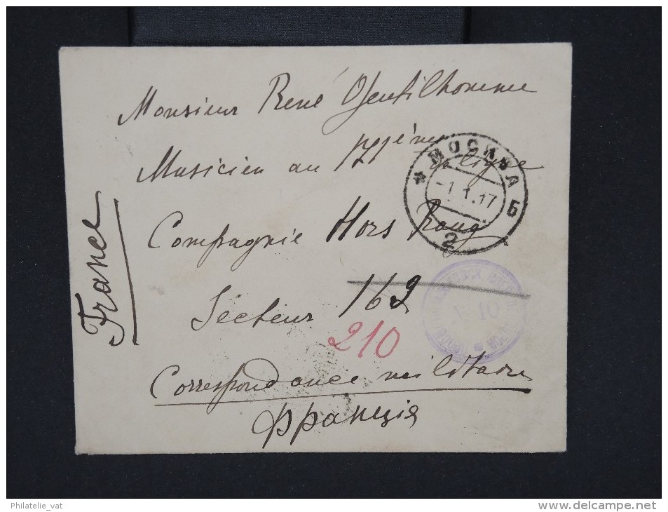 RUSSIE-Enveloppe En Franchse De Moscou Pour  La France En 1917  Avec Censure  à Voir P6784 - Briefe U. Dokumente