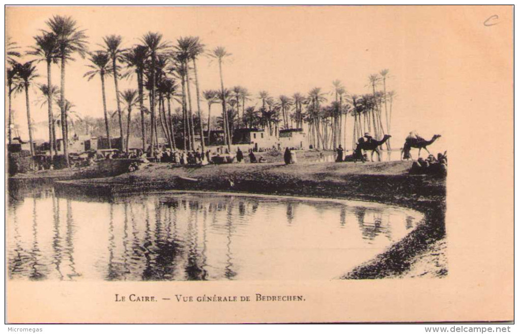 LE CAIRE - Vue Générale De Bedrechen - Cairo