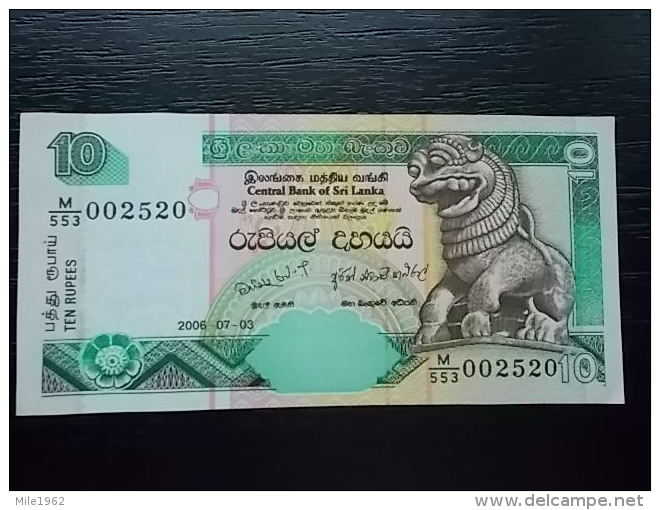 SRI LANKA -10 RUPEES- 2006- UNC - Sri Lanka