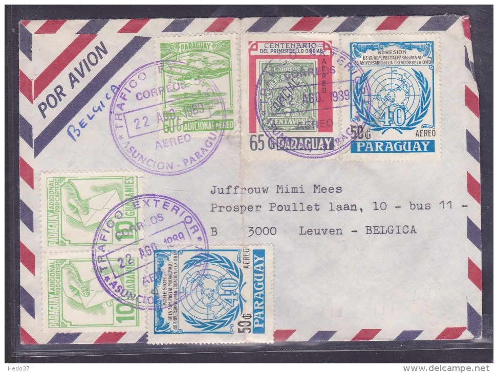 Paraguay - Lettre - Paraguay