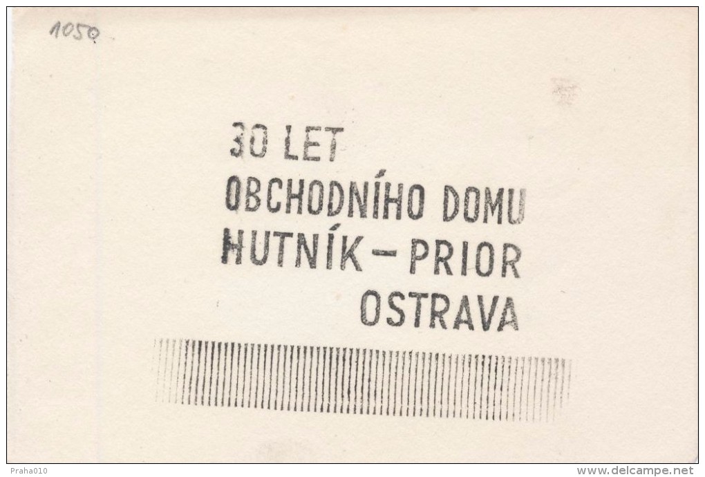 J2463 - Czechoslovakia (1945-79) Control Imprint Stamp Machine (R!): 30 Years Old Department Store "Hutnik" (ironworker) - Proofs & Reprints