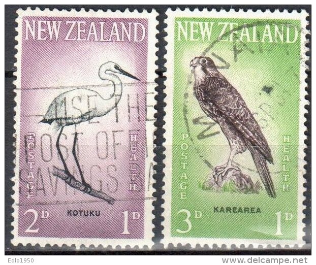 New Zealand 1961 - Mi.416-17 - Used - Gebraucht