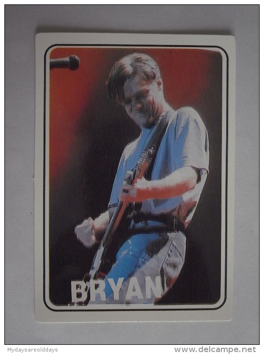 1 CALENDAR SMALL - ARTIST MUSIC CINEMA BRYAN ADAMS BRIAN ADAMS - Formato Piccolo : 1991-00