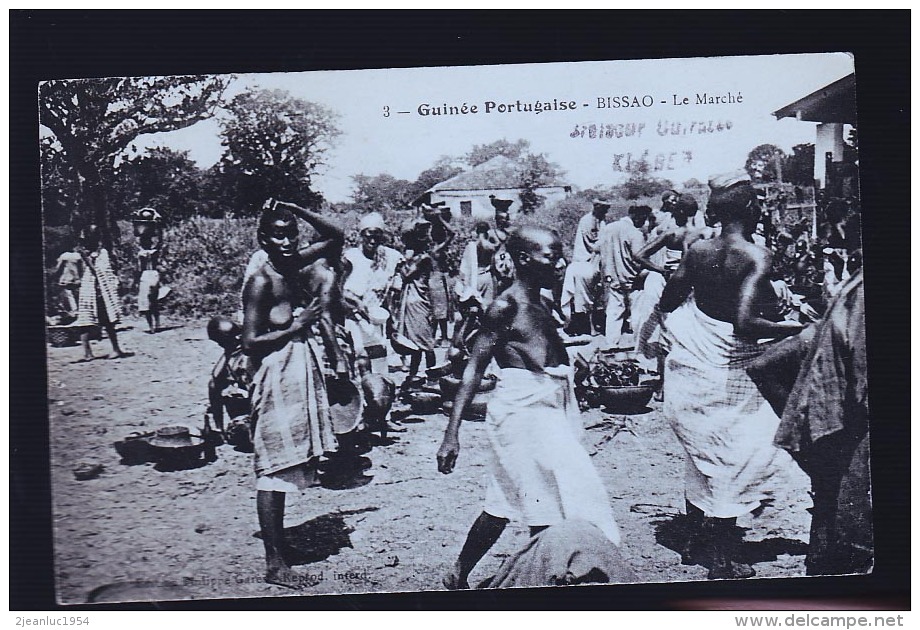 GUINEE PORTUGAISE TAMON AU DOS DE LA MARINE FRANCAISE - Guinea Bissau