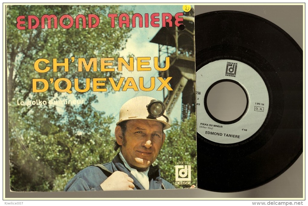 Edmond Taniere  Mine Mineur  CH MENEU  D QUEVAUX Polka Du Mineur  Patois Picard    Lille - Humor, Cabaret