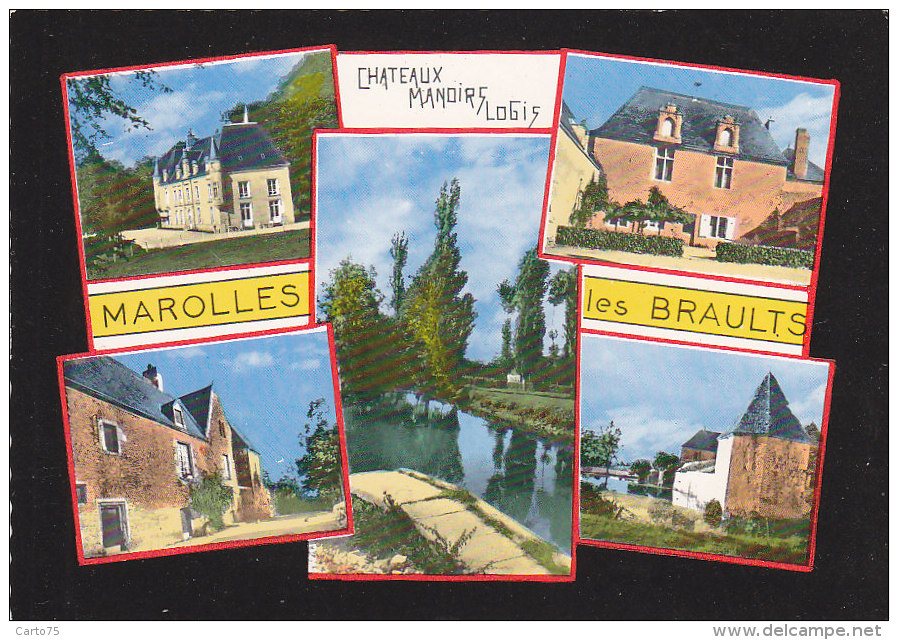 Marolles Les Braults 72 - Château - Marolles