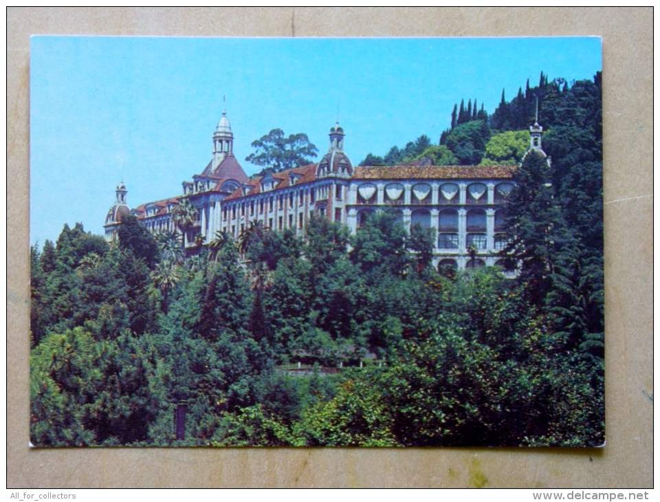 Postal Stationery Card From Ussr 1983 Georgia Abkhazia - Georgia