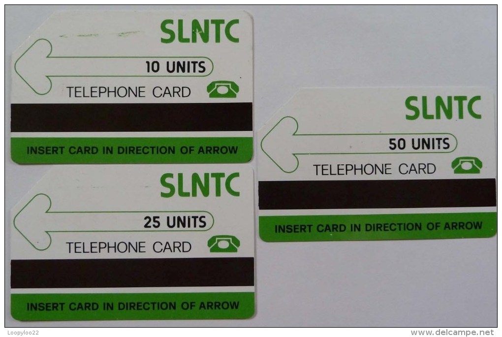 SIERRA LEONE - SLNTC - T1 - Set Of 3 - Used - RRR - Sierra Leone