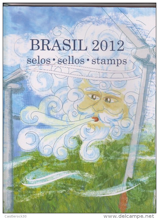 RO) 2012 BRAZIL, FULL SET, STAMPS MNH - FOLDER - Annate Complete