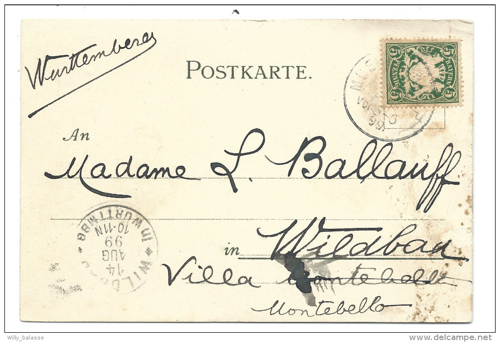 ///   CPA - Allemagne - Gruss Aus STARNBERG - 1899   // - Starnberg