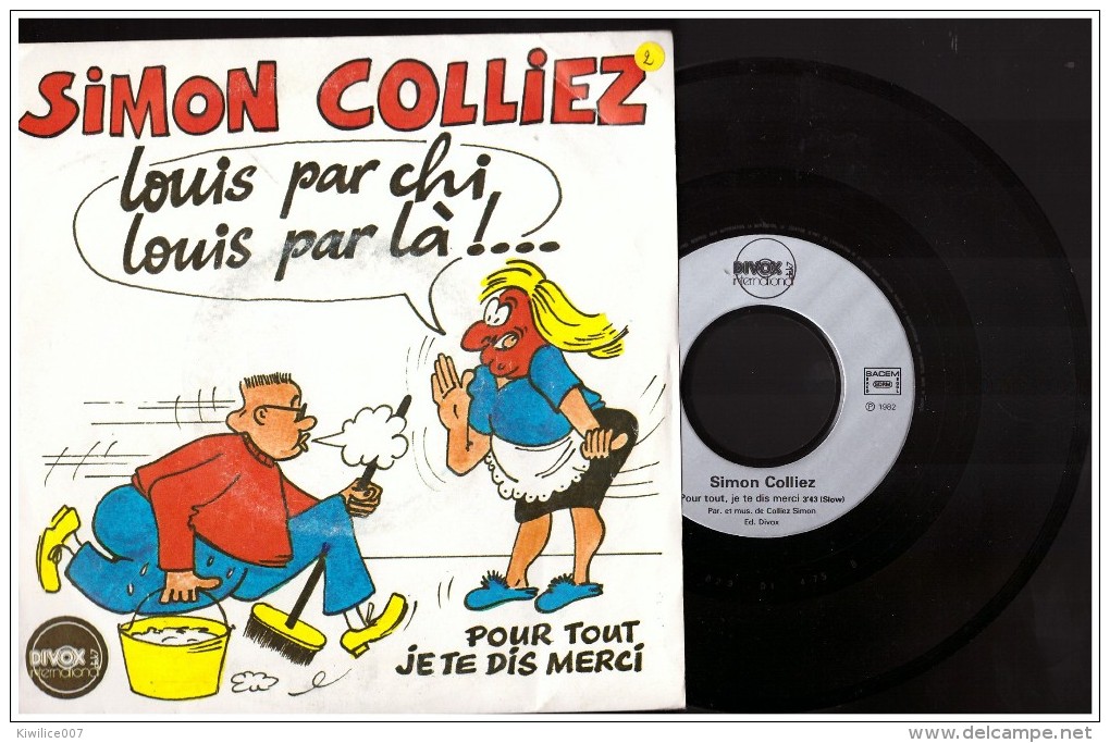 Simon Colliez  Louis Par Chi  Louis Par La  Patois Picard Ch Ti - Comiques, Cabaret