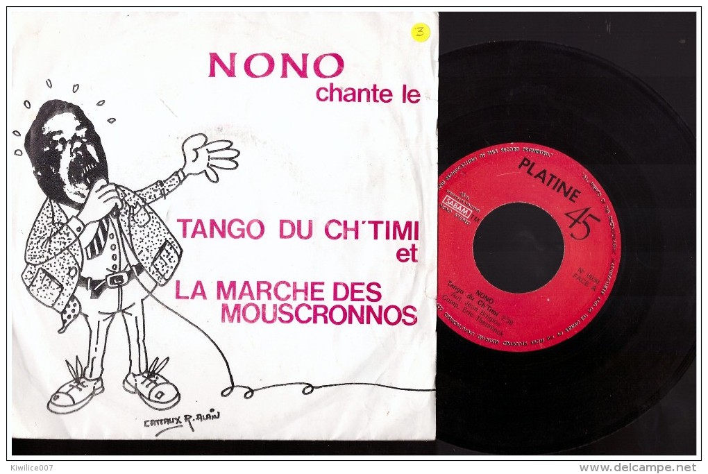 Tango Du Ch Timi La Marche Des Mouscronnos Mouscron NONO Chante - Autres & Non Classés