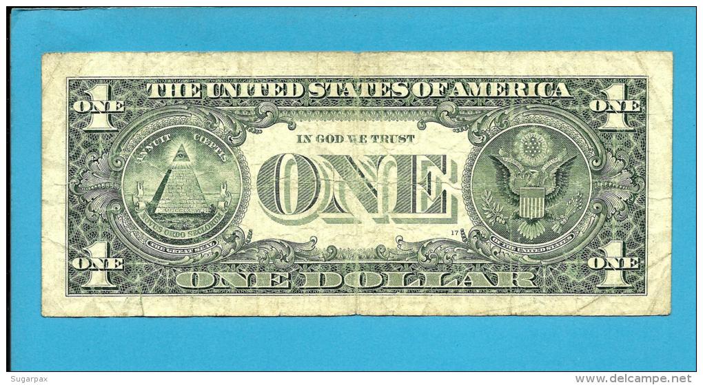 U. S. A. - 1 DOLLAR - 2003 A - Pick 515 B - ( F ) - BANK OF ATLANTA - GEORGIA   - 2 Scans - Billetes De La Reserva Federal (1928-...)