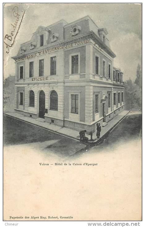 VOIRON HOTEL DE LA CAISSE EPARGNE - Voiron