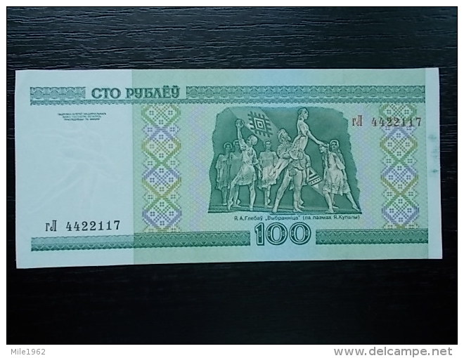 BELARUS - 100 Ruble -2000 - UNC - Belarus