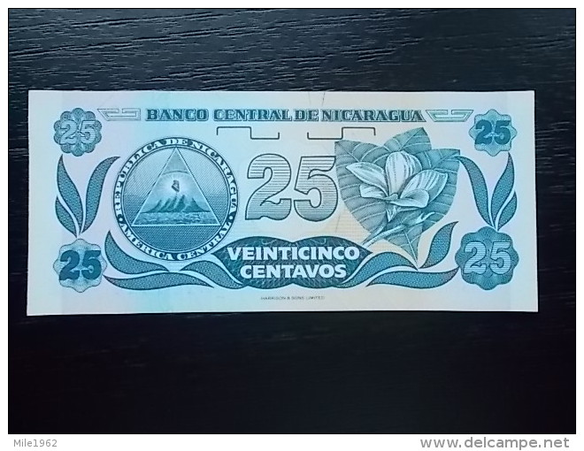 NICARAGUA - 25 CENTAVOS - UNC - Nicaragua