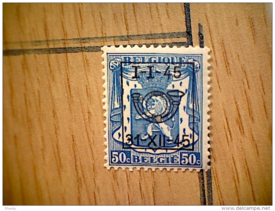 OBP PRE529/530/531/533/534/536/537 - Typos 1936-51 (Kleines Siegel)