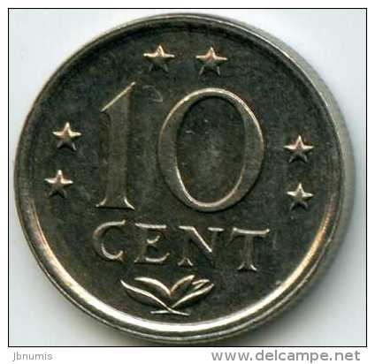 Antilles Neérlandaises Netherlands Antilles 10 Cents 1984 KM 10 - Nederlandse Antillen