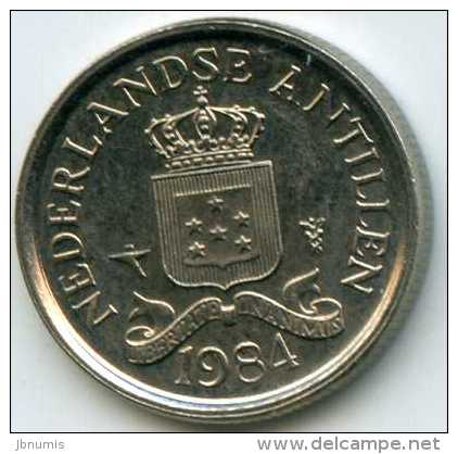 Antilles Neérlandaises Netherlands Antilles 10 Cents 1984 KM 10 - Nederlandse Antillen