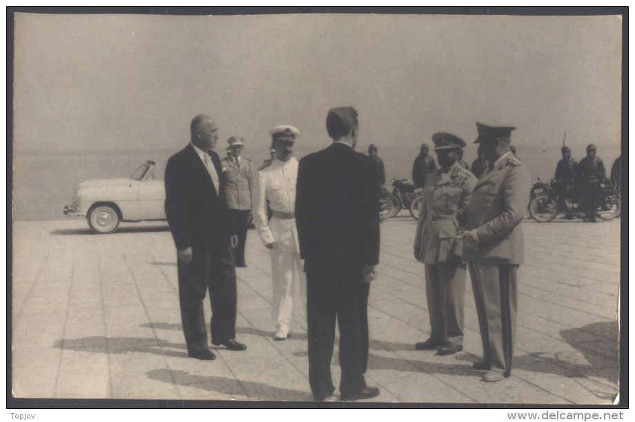 PHOTO  NEWPAPER  DOCUMENTS - OPATIJA - RIJEKA  - TITO  With  SELASSIE  - DAR - History