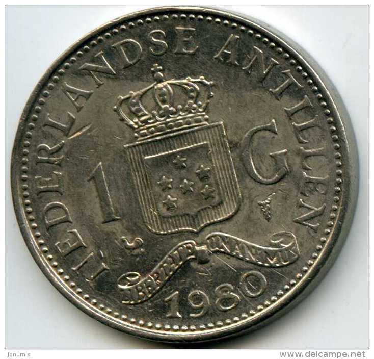 Antilles Neérlandaises Netherlands Antilles 1 Gulden 1980 KM 12 - Netherlands Antilles