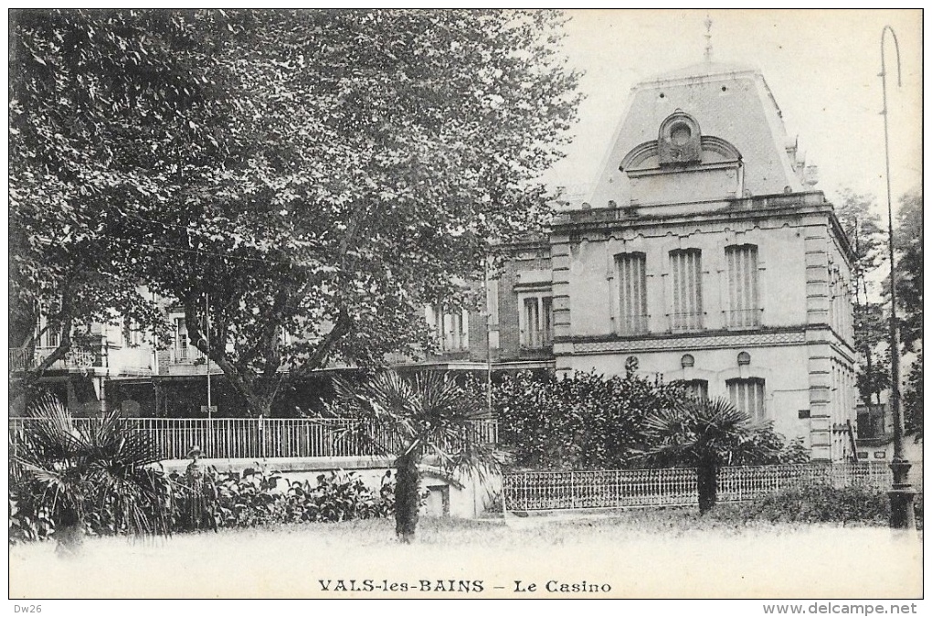 Vals-les-Bains (Ardèche) - Le Casino - Edition P. Libmann - Carte Non Circulée - Casino