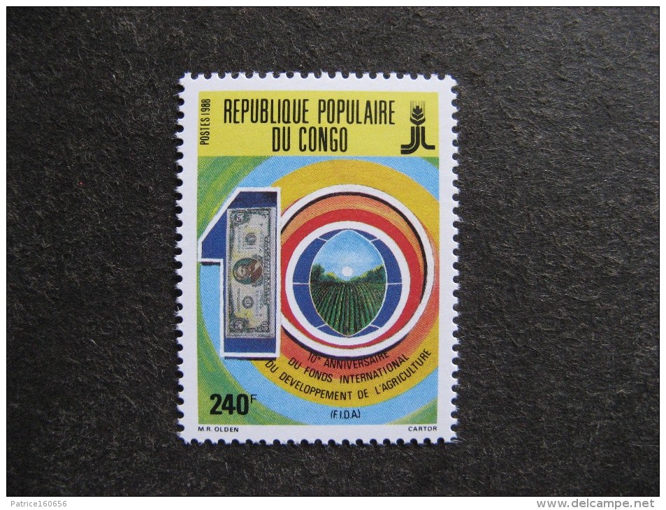 Congo: TB N° 828, Neuf XX. - Neufs