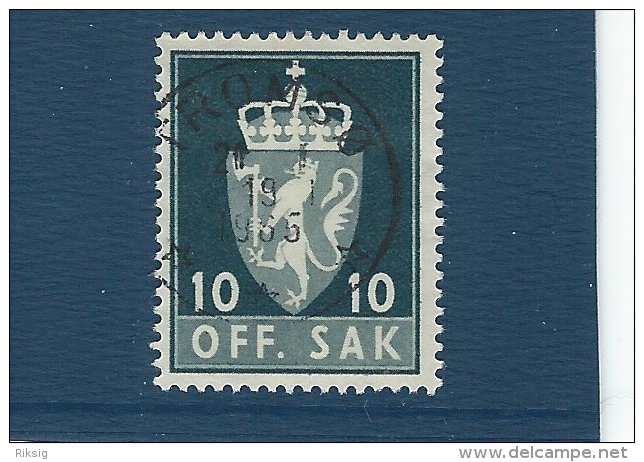 Norgeskatalogen T 76  Postmark:  Tromsø    T-6 - Service