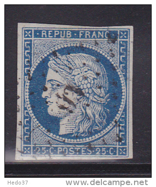 France N°4 - Oblitéré - TB - 1849-1850 Cérès