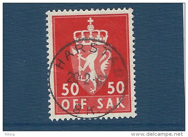 Norgeskatalogen T 87  Postmark:  Harstad  T-18 - Service