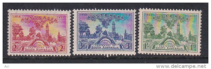 Australia 1936 Centenary Of South Australia Set MNH - Nuevos