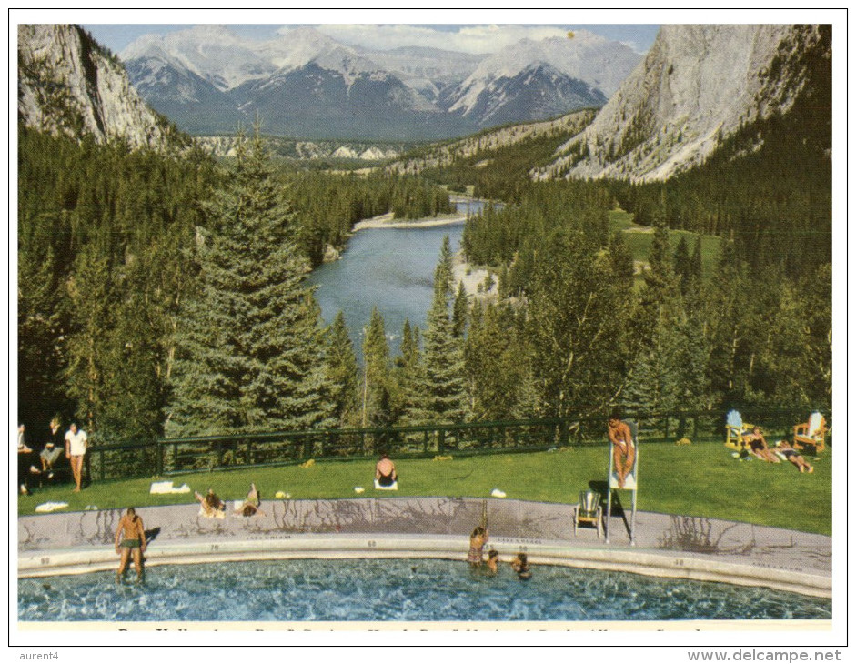 (999) Canada - Bow Valley From Hotel - Lac Louise