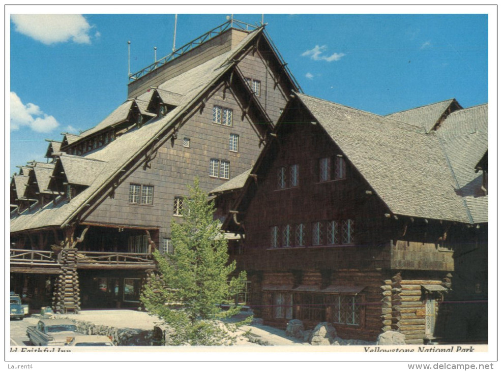 (999) USA - Yellowstone National Park Old Faithful Inn - Yellowstone