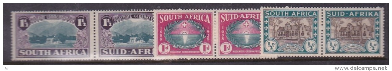 South Africa 1938 Huguenot Commemoration Mint Hinged - Unclassified