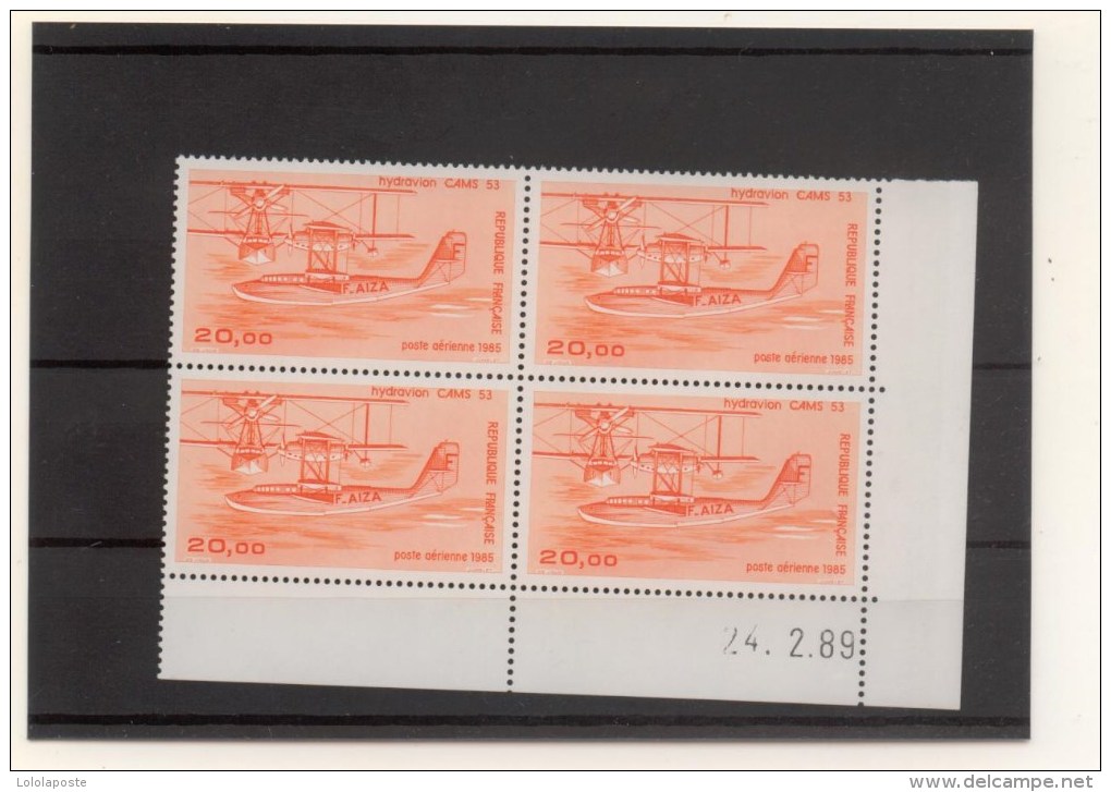 COIN DATE - PA N° 58b - Année 1989 Peu Commune - Cote = 60 € - LUXE ** ( MNH ) - Airmail